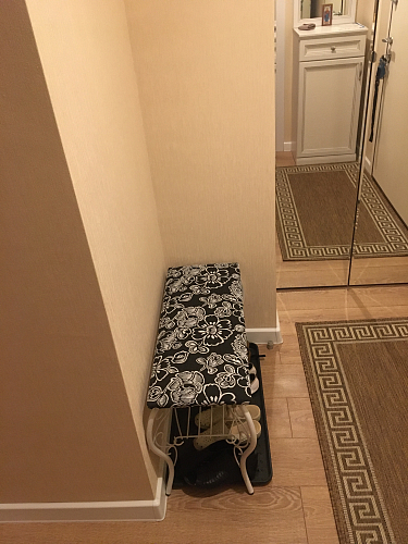 Банкетка Грация 685 черная / зарина фото покупателя 1